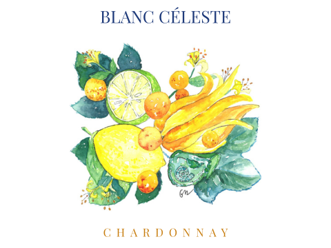 Étiquette Chardonnay - Château Bois de Laborde - Lalande de Pomerol - Février 2024