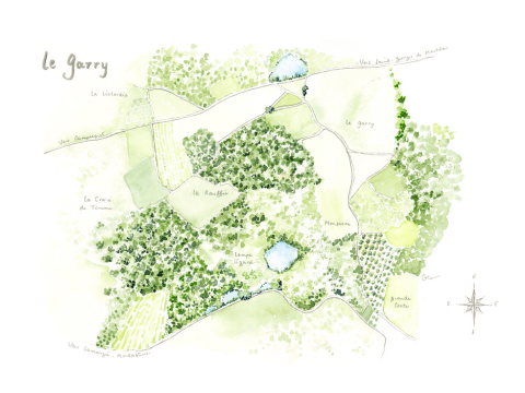 Cartographie du Garry - Dordogne - Juillet 2026